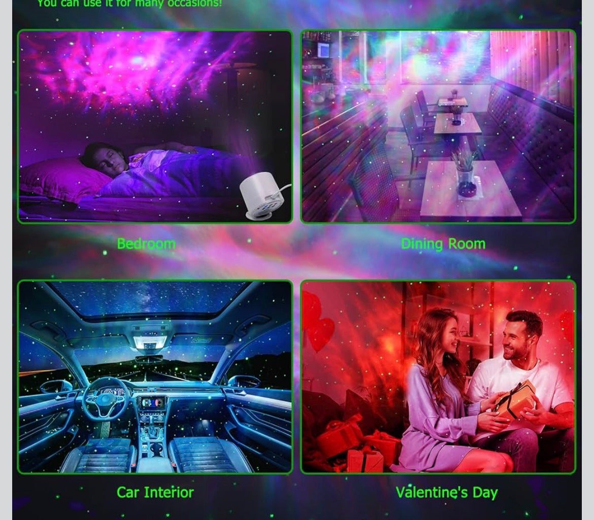 Galaxy Projector,Star Projector with Timer and Remote Control for Adults Bedroom Decoration, Party,Star Night Light